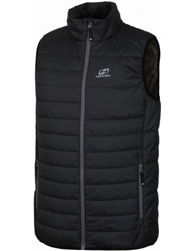 Mens city vest DAVANNO dark shadow