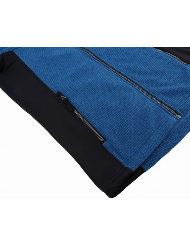 Mens city sweatshirt MORDIS blue iron mel