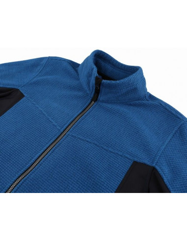 Mens city sweatshirt MORDIS blue iron mel