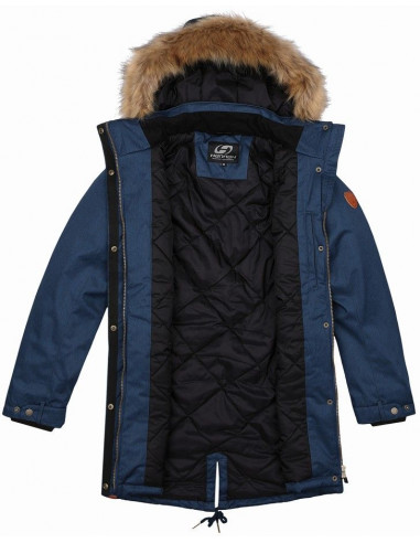 Ladies city jacket CHERYL dark blue mel