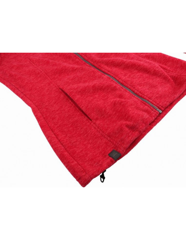 Ladies city sweatshirt LIVELA rouge red mel