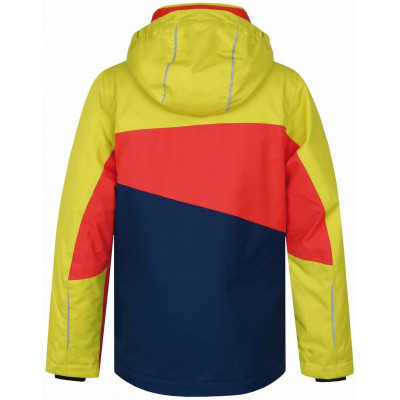 Kids jacket MAJLO JR sulphur spring/hot coral 2