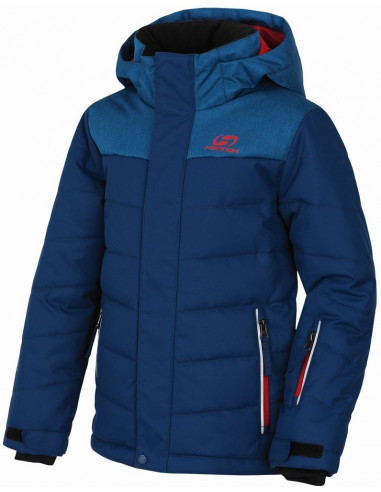 Kids jacket KINAM JR poseidon/mykonos mel