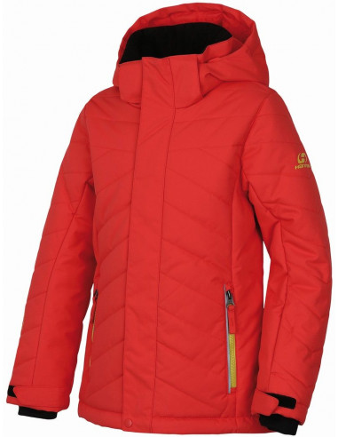 Kids jacket ROVENA JR hot coral