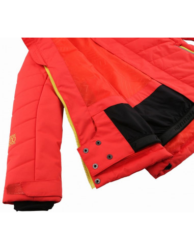 Kids jacket ROVENA JR hot coral