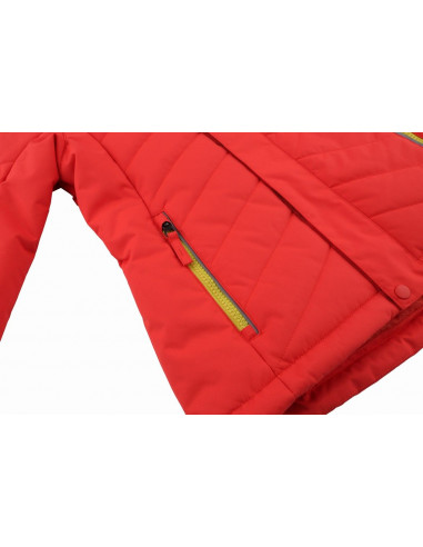 Kids jacket ROVENA JR hot coral