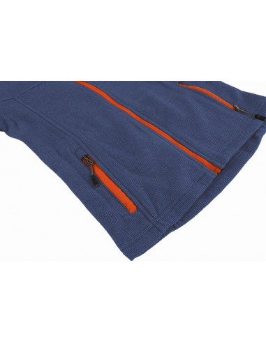 Kids sweatshirt TAURUM JR blue stripe (green)