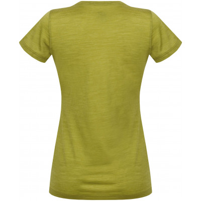Ladies active short sleeve T-shirt VALERY T-SHIRT Lime green 1 2