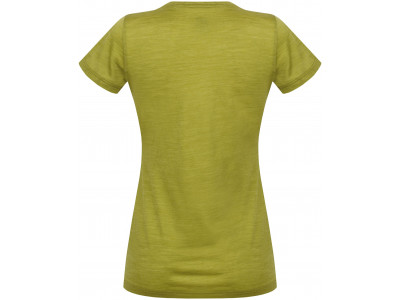 Ladies active short sleeve T-shirt VALERY T-SHIRT Lime green 1