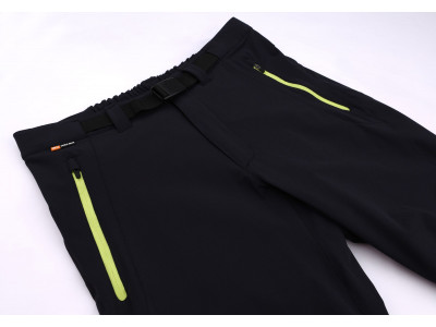 Mens mountain and trekking pants GARWYN Anthracite (green)