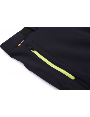 Mens mountain and trekking pants GARWYN Anthracite (green)