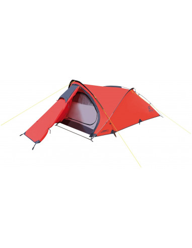 Camping tent RIDER 2 Mandarin red