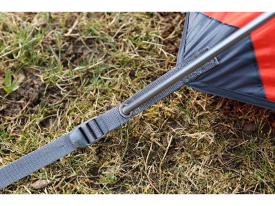 Camping tent RIDER 2 Mandarin red