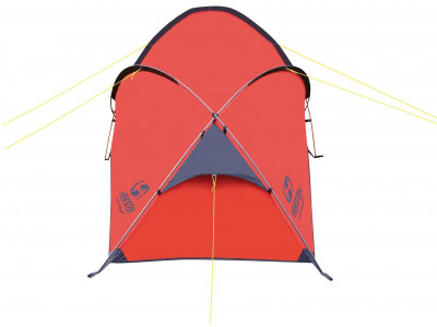 Camping tent RIDER 2 Mandarin red