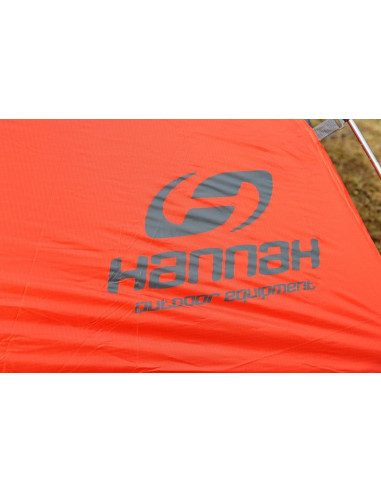 Camping tent RIDER 2 Mandarin red