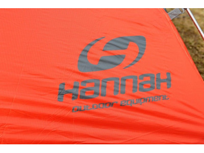 Kempinga telts RIDER 2 mandarīnu sarkans