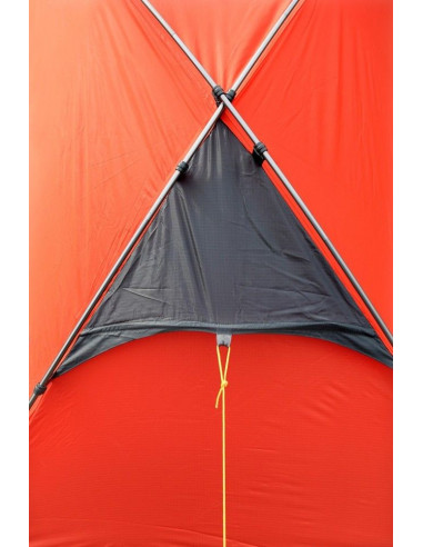 Camping tent RIDER 2 Mandarin red
