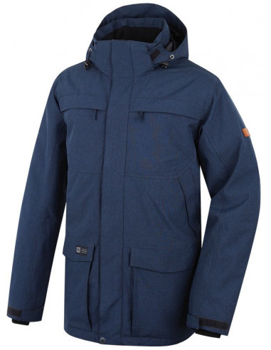 Mens city jacket GUNNER MAN Blue mel