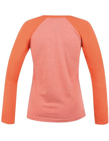 Ladies city t-shirt ls EMILY Salmon mel/fresh salmon