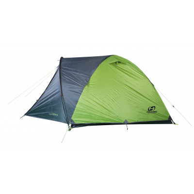 Camping tent HOVER 3 spring green/cloudy gray