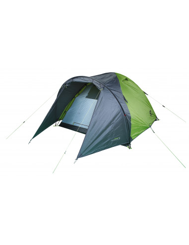 Camping tent HOVER 3 spring green/cloudy gray