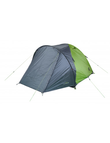 Camping tent HOVER 3 spring green/cloudy gray