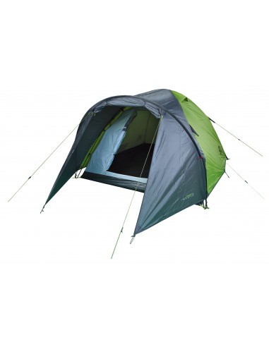 Camping tent HOVER 3 spring green/cloudy gray