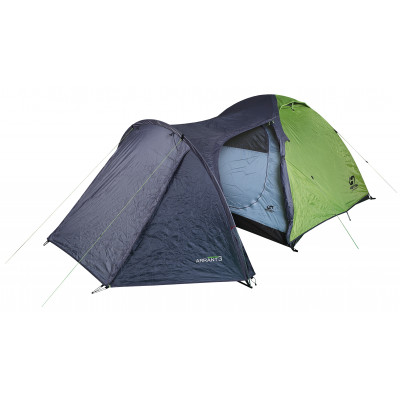 Kempinga telts ARRANT 3 pavasara zaļš/mākoņu pelēks 2