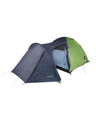 Camping tent ARRANT 3 spring green/cloudy gray