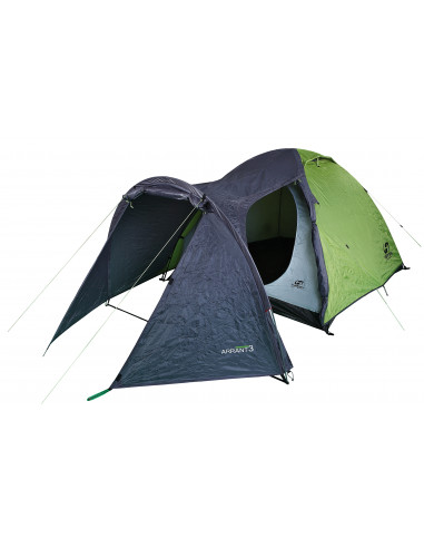 Camping tent ARRANT 3 spring green/cloudy gray