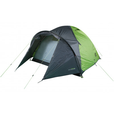 Camping tent HOVER 4 spring green/cloudy gray