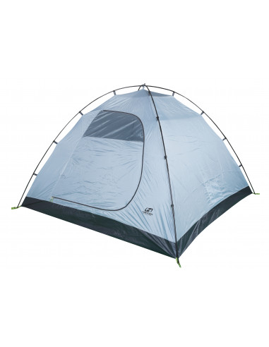Camping tent HOVER 4 spring green/cloudy gray