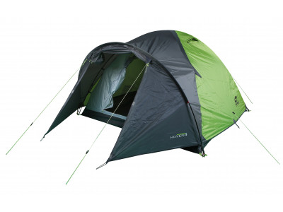 Camping tent HOVER 4 spring green/cloudy gray
