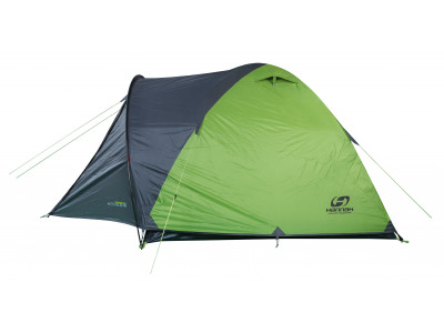 Camping tent HOVER 4 spring green/cloudy gray