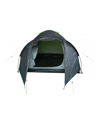 Camping tent HOVER 4 spring green/cloudy gray