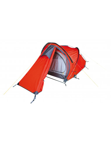 Camping tent RIDER 2 mandarin red
