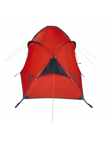 Camping tent RIDER 2 mandarin red