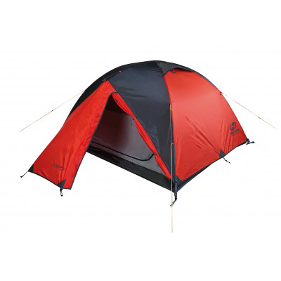 Camping tent COVERT 2 WS mandarin red/dark shadow