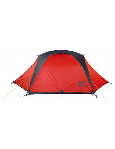 Camping tent COVERT 2 WS mandarin red/dark shadow