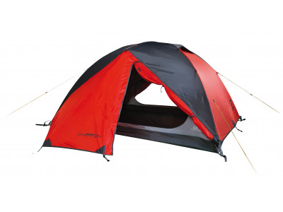 Camping tent COVERT 2 WS mandarin red/dark shadow