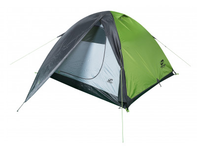 Camping tent TYCOON 3 spring green/cloudy gray
