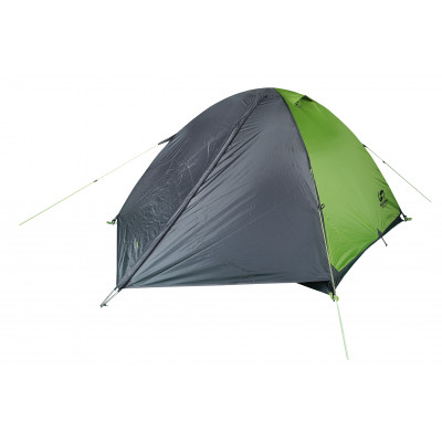 Camping tent TYCOON 3 spring green/cloudy gray 2