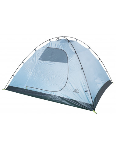 Camping tent TYCOON 3 spring green/cloudy gray