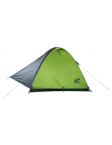 Camping tent TYCOON 3 spring green/cloudy gray