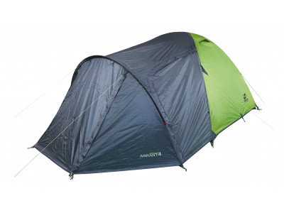 Camping tent ARRANT 4 spring green/cloudy gray