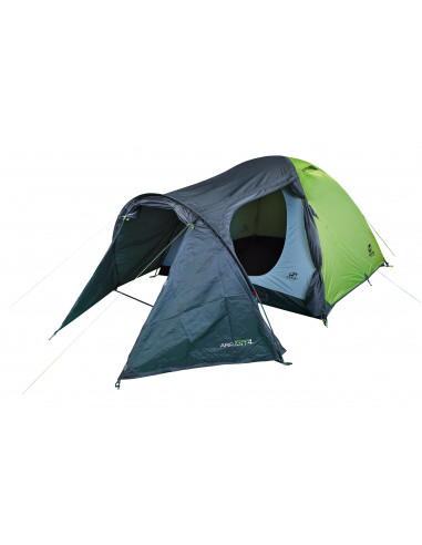 Camping tent ARRANT 4 spring green/cloudy gray