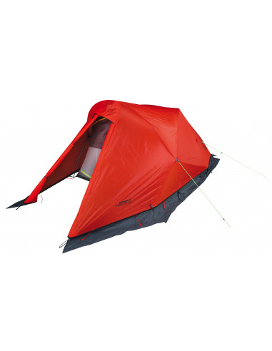 Camping tent HAWK 2 SNOW mandarin red