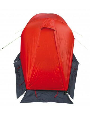 Camping tent HAWK 2 SNOW mandarin red