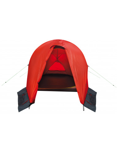 Camping tent HAWK 2 SNOW mandarin red