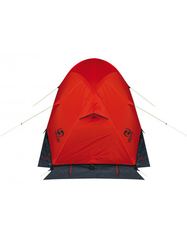 Camping tent HAWK 2 SNOW mandarin red
